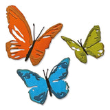 Brushstroke Butterflies ... Thinlits - Die Cutting Templates by Tim Holtz and Sizzix (no. 665848). 3 (three) wonderfully whimsical designs of flying butterflies.