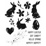 Spring Shadows ... 16 rubber stamps by Tim Holtz (CMS393)