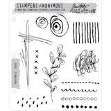 Media Marks 2 ... Doodles and Scribbles with Style! - set of 11 rubber stamps by Tim Holtz.