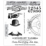 Tim Holtz Stamp Set Dapper by Stampers Anonymous for sale at Art by Jenny