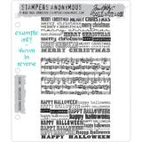 Tim Holtz Cling Stamps - Seasonal Reflections