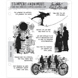 Tim Holtz Cling Stamps - Theories