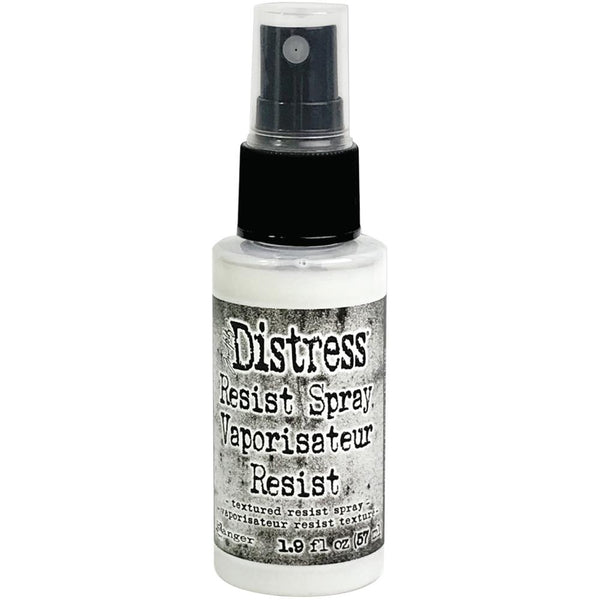Distress Resist Spray ... by Tim Holtz - dries clear, shiny and permanent.