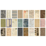 Tim Holtz Idea-Ology Surfaces - Backdrops Vol 3 - 24 Sheets, image showing half the designs