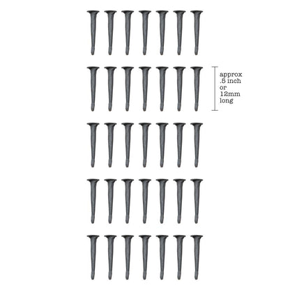 Tim Holtz Idea-Ology - Metal Fasteners - Tack Nails - 35 Pieces