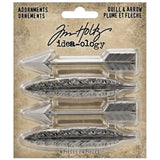 Quill and Arrow, Metal Adornments ... by Tim Holtz Idea-Ology , image of packaging