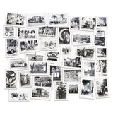 Snapshots (volume 2) ... Idea-Ology Layers by Tim Holtz ... variety of vintage inspired photographs printed on cardstock with white borders to use as embellishments for decorations, mixed media, cardmaking, papercraft, scrapbooking and visual arts. group photo of 36 (thirty six) pieces. TH94322