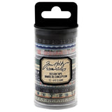 Trims Design Tape, 12 Rolls ... by Tim Holtz Idea-Ology  - picture shows packed in cylinder