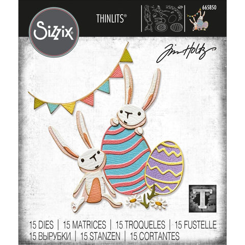 Bunny Games ... Thinlits - Die Cutting Templates by Tim Holtz and Sizzix (no. 665850).