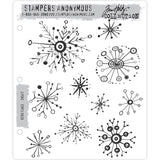 Tim Holtz Cling Stamps - Retro Flakes