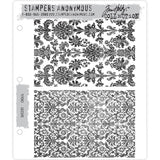 Tim Holtz Cling Stamps - Tapestry