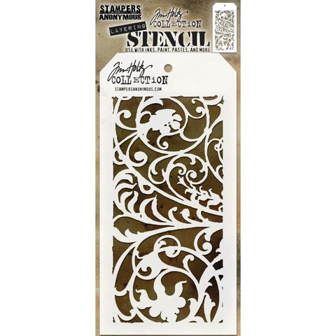 Tim Holtz Layering Stencil for Inks, Paints and Mixed Media